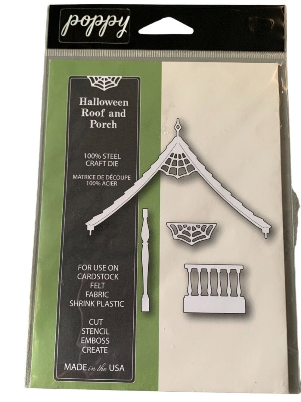 Halloween Roof & Porch Craft Metal Die Set